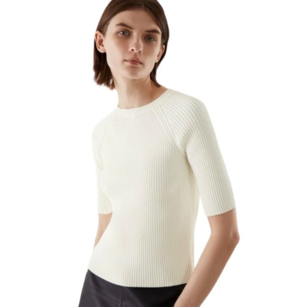 Cos Ribbed Knit Top